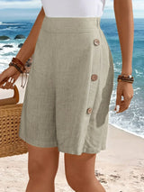 Whitney™ | Comfortable Shorts With Buttons