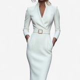 Abilene™ | Elegant Belted Dress