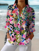 Frida™ | Bloom Canvas Blouse