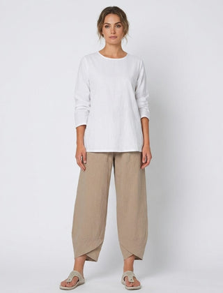 Women’s Relaxed Linen-Blend Pants