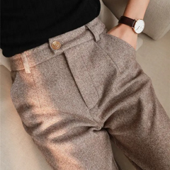 Men’s Tailored Herringbone Pants