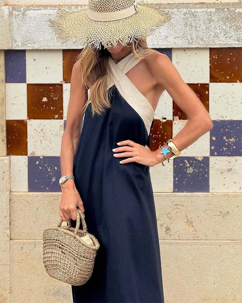 Aimee™ | Breathable Comfortable Crossed Maxi Dress