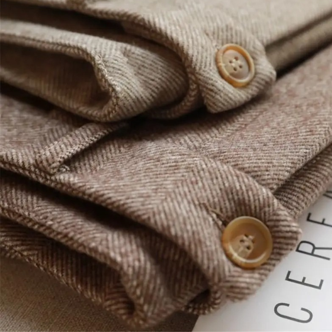 Men’s Tailored Herringbone Pants