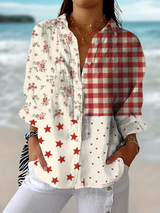 Elise™ | Country Patchwork Blouse