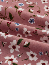 Blossom | Women's Floral Maxi Dress Long Sleeve Round Neck
