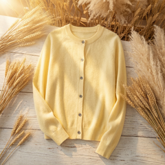 Women’s Merino Button-Front Cardigan