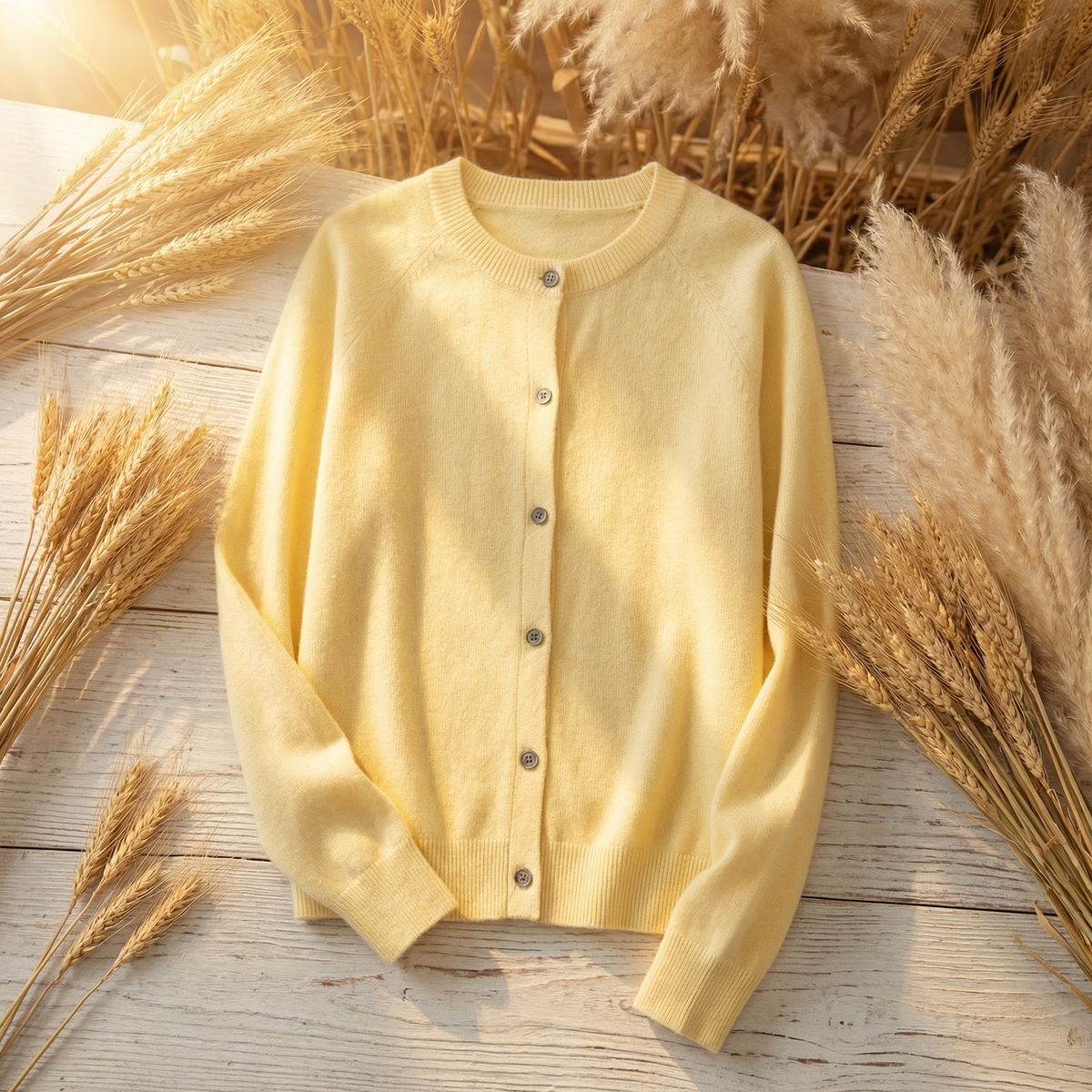 Women’s Merino Button-Front Cardigan