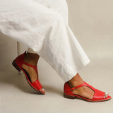 Albina | Elegant open low sandals