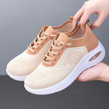 Velra | Women's Mesh Slip-On Sneakers Lightweight Platform Walking Shoes