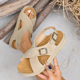 Liora™ | Criss-Cross Comfort Sandals