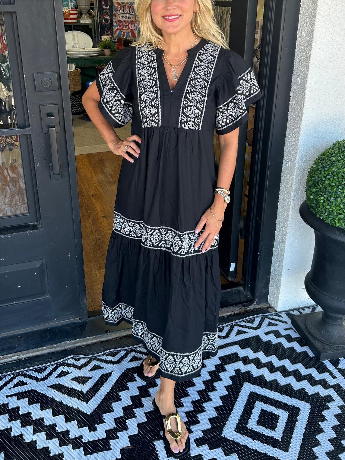 Alyssa™ | Elegant Boho Dress