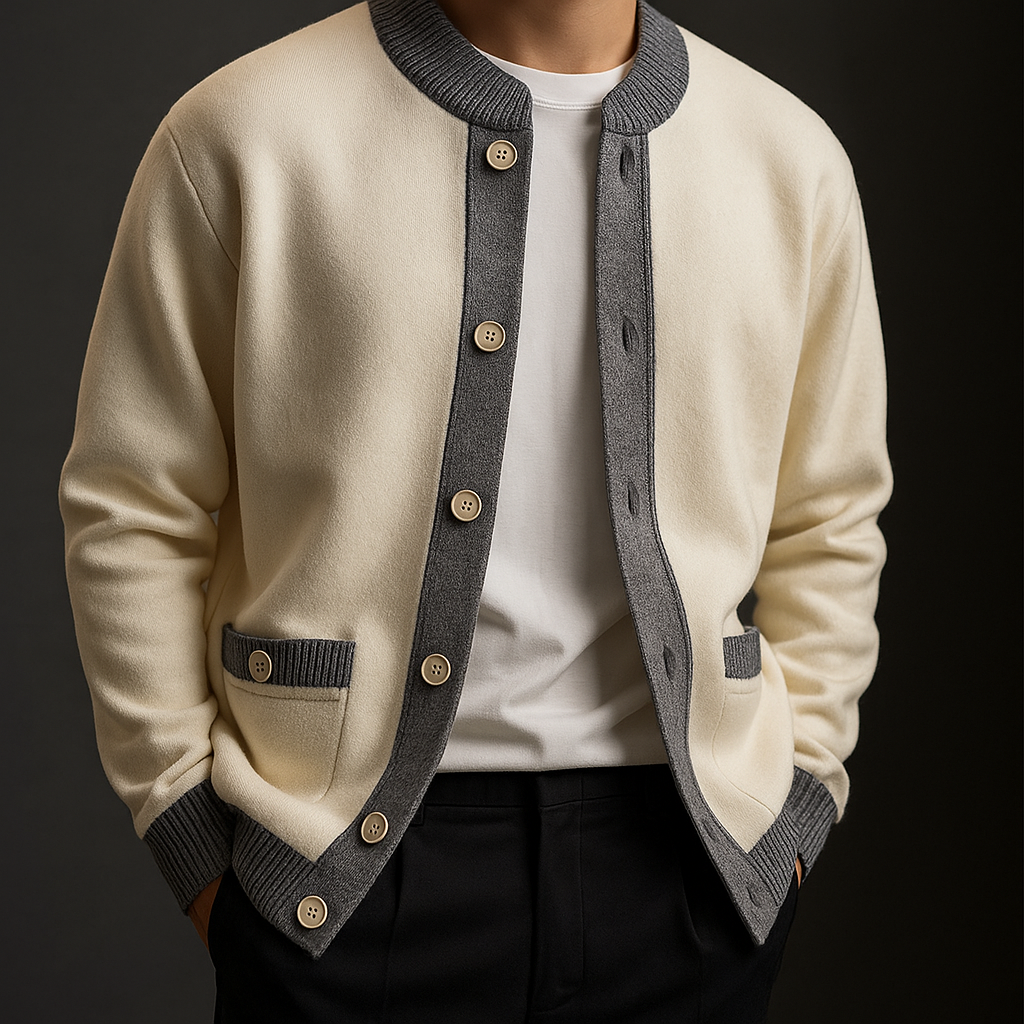 Wexley Knit Men's Cardigan - detail image 5