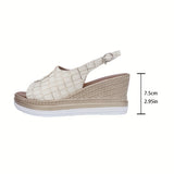 Marbella™ | Wedge Sandals Sculpted elegance with summer lift