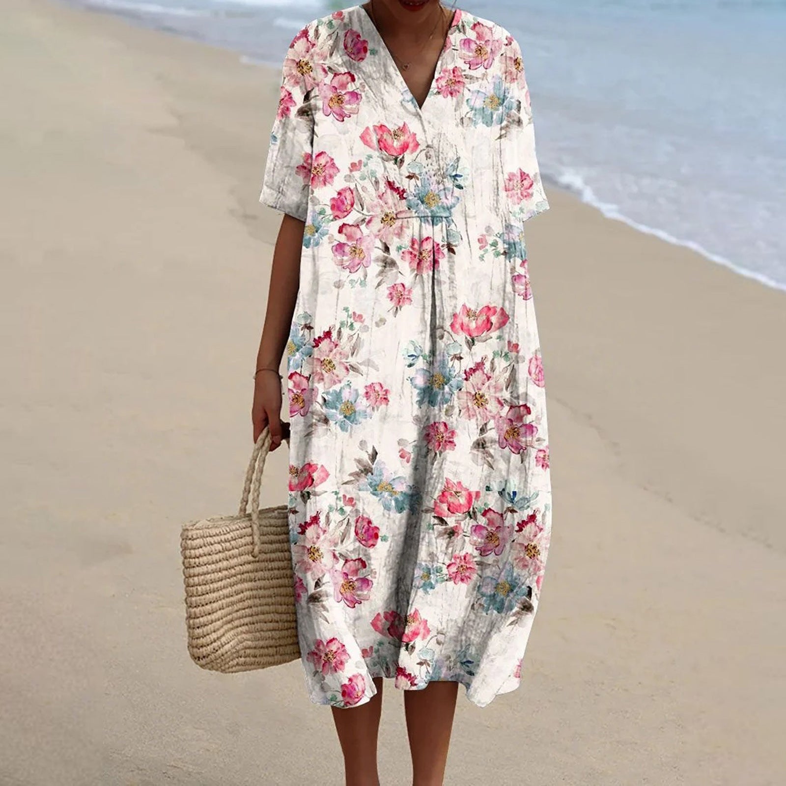 Addison™ | Vintage-Inspired Floral Dress