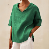 Astrid | Women's Relaxed V-Neck Pullover Top