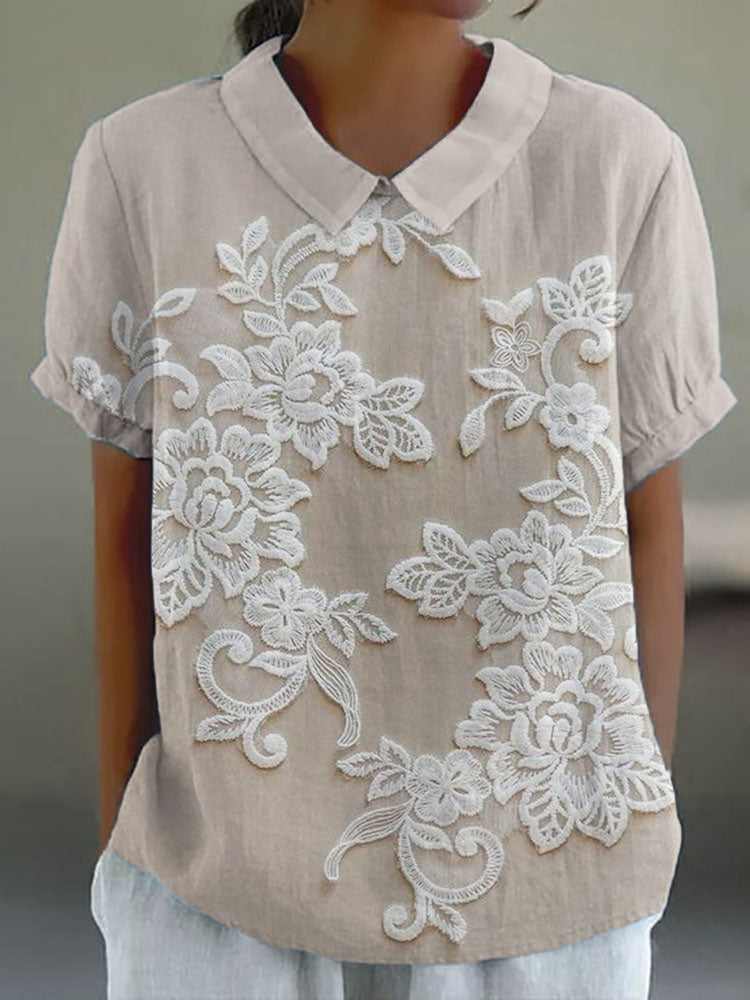 Arwen™ | Retro Print Shirt