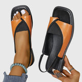 Talia | Women's Orthopedic Slingback Flat Sandals Open Toe