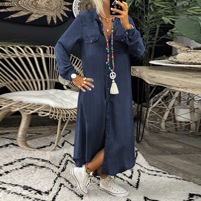 Verity™ | Long Sleeve Maxi Dress