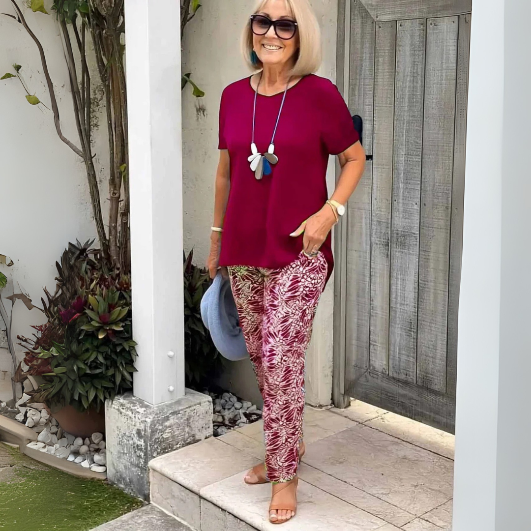 Afton™ | Two-Piece Set – Effortless Polish, All-Day Comfort