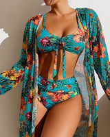 Patricia™ |  Bikini with Flower Skirt
