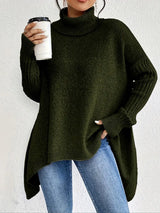Beatrice | Women's Oversized Turtleneck Sweater