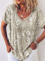 Allyra™ | Chic Floral Blouse