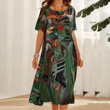 Joelle | Flowing and Elegant Floral Dress