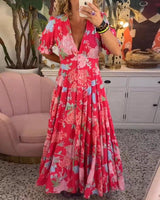 Floriana | Vibrant Floral Dress