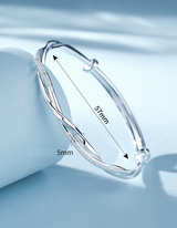Braided Silver Bracelet