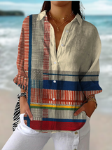 Freyja™ | Artistic Pattern Blouse