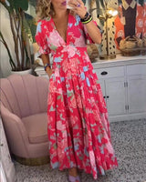 Floriana | Vibrant Floral Dress