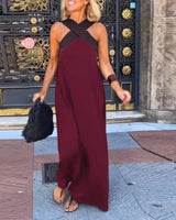 Aimee™ | Breathable Comfortable Crossed Maxi Dress