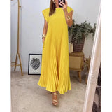 Gwendoline | Pleated Maxi Dress