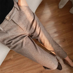 Men’s Tailored Herringbone Pants