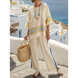 Samantha™ | Striped Two-Piece Set