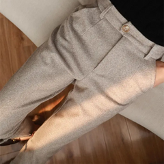 Men’s Tailored Herringbone Pants
