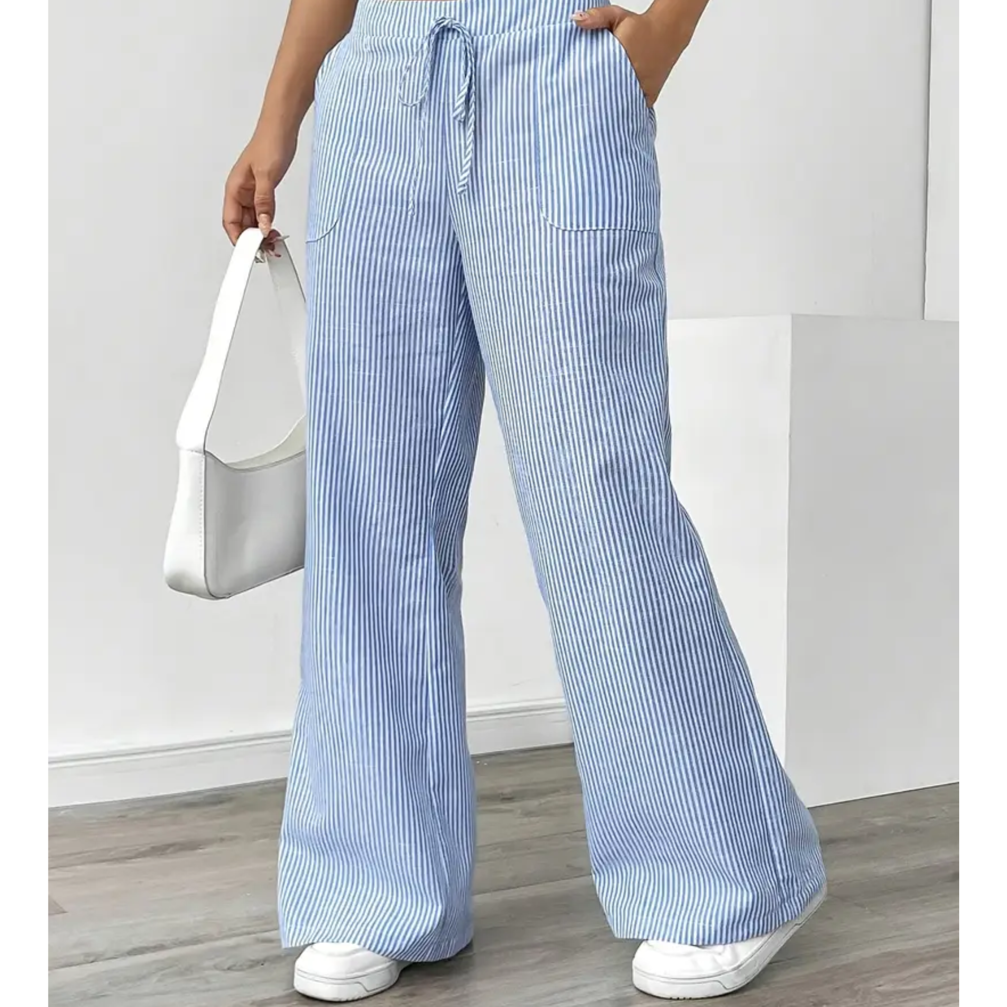 Amber™ | Striped Pant With Pockets