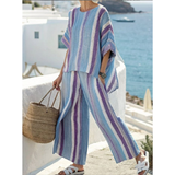 Elizabeth™ | Striped Two-Piece Set