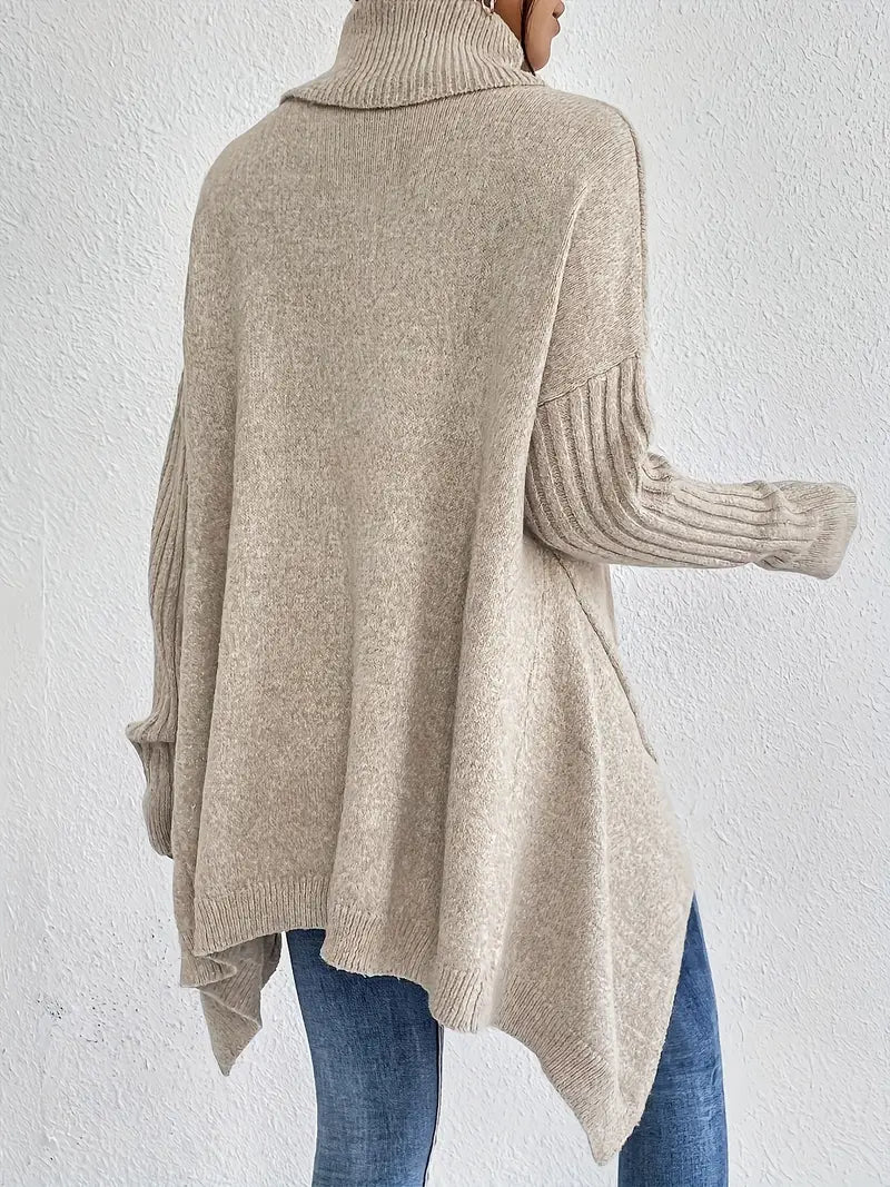Beatrice | Women's Oversized Turtleneck Sweater