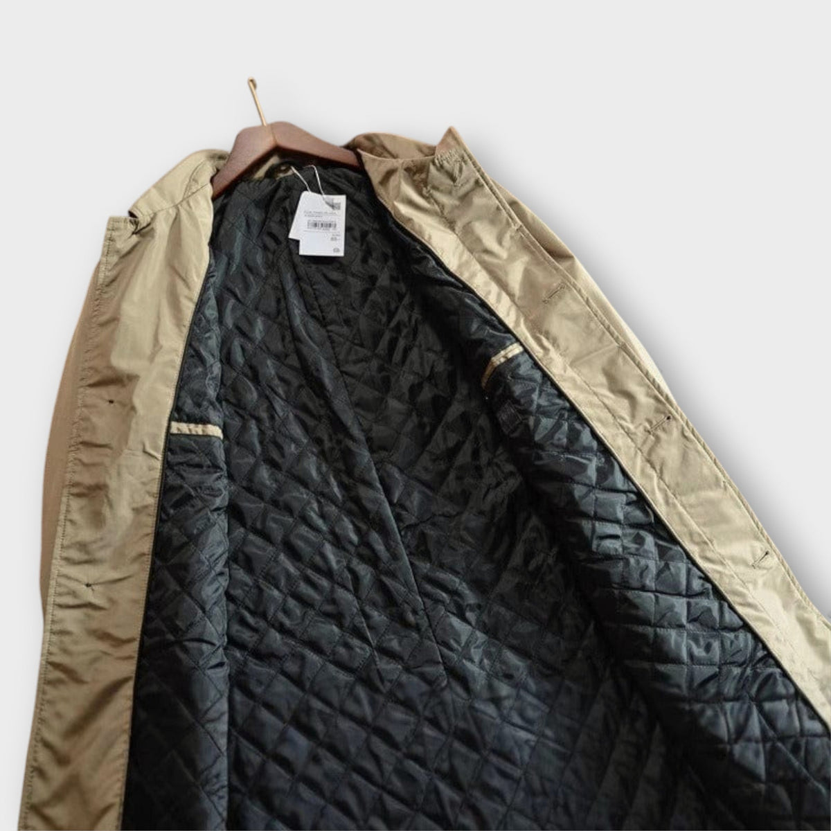 Axton - Stylish Weather-Resistant Men's Overcoat - detail image 9
