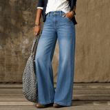 Saskia | Women's High Waist Wide Leg Retro Flare