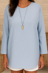 Cecilia™ | Trendy Striped Blouse