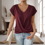 Elle™ | Casual Sweetheart Neck T-Shirt