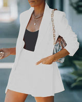 Cara | Women's Blazer & Shorts Co-ord Set
