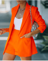Cara | Women's Blazer & Shorts Co-ord Set