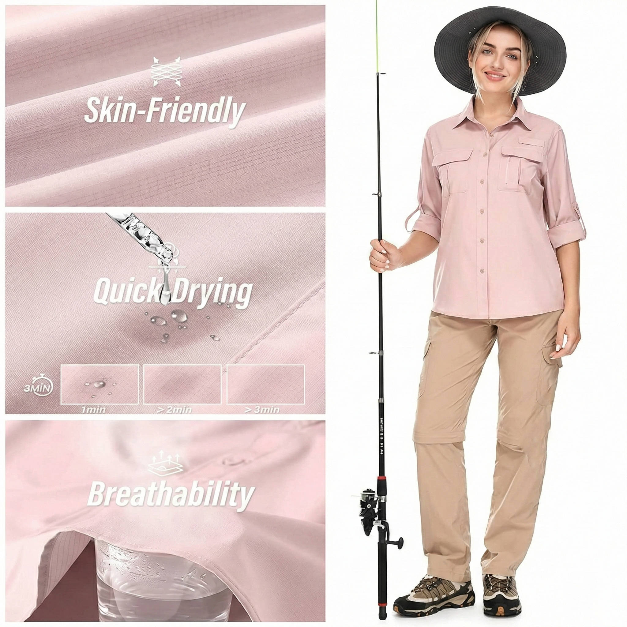Ranger | Women's UPF 50 Long Sleeve Hiking Outdoor Shirt