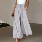 Willa | Women's Wide Leg Palazzo Pants High Waist Flowy