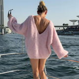 Esme™| Fluffy Oversized Sweater Dress