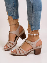 Mira | Lift Block Sandals