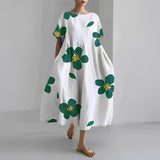Claire | Bohemian Floral Print Dress